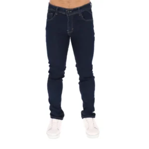 jeans skinny para hombre azul dc portada