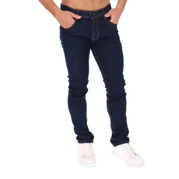 jeans skinny para hombre azul dc pose 1