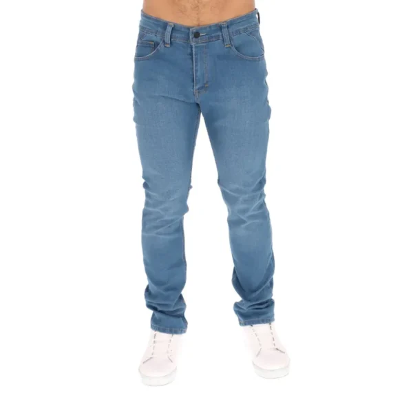 jeans skinny para hombre azul portada