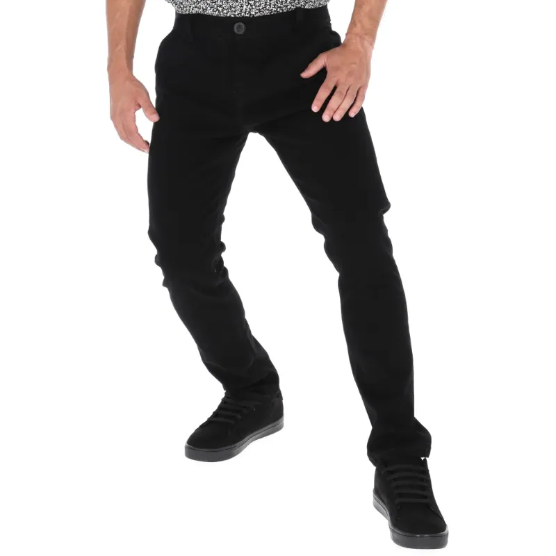 Pantalones negros para hombre estilo casual