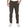 Pantalones slim fit color oliva para hombre