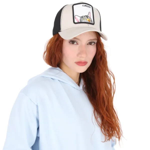 sudadera de mujer con hoodie celeste zoom