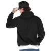 sudadera de hombre color negro espaldas