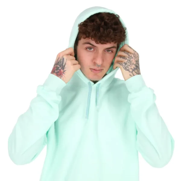 sudadera de hombre color menta zoom hoodie