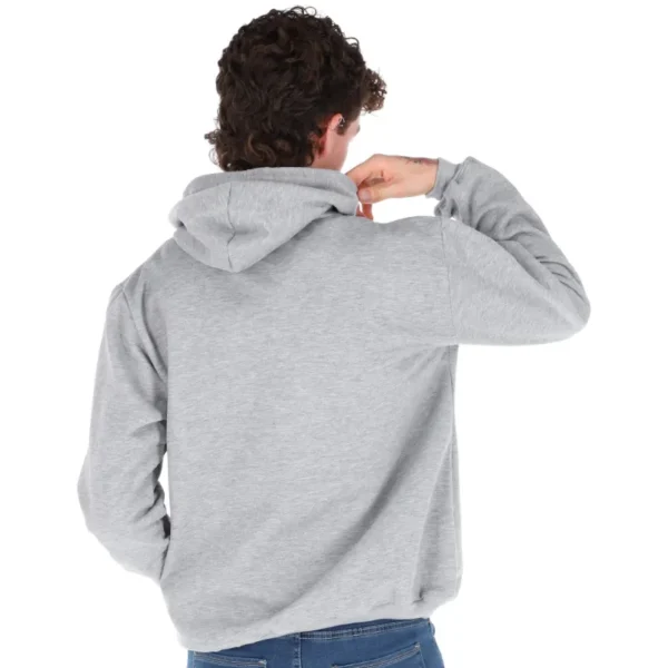 sudadera de hombre color gris espalda