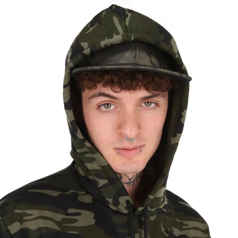 sudadera de hombre camuflajeada zoom hoodie