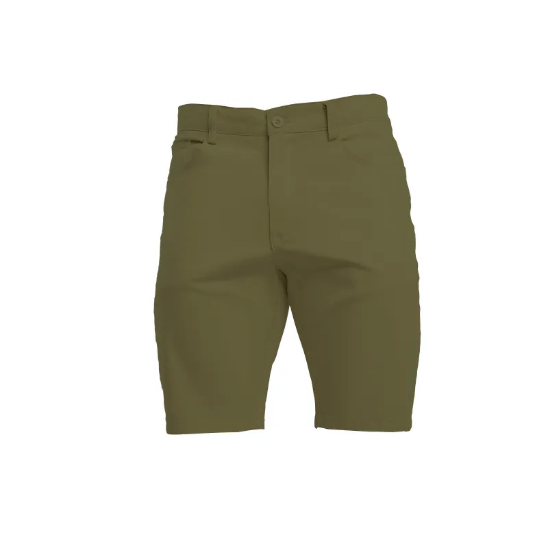 pantalones cortos verdes para hombre elegante y cómodo