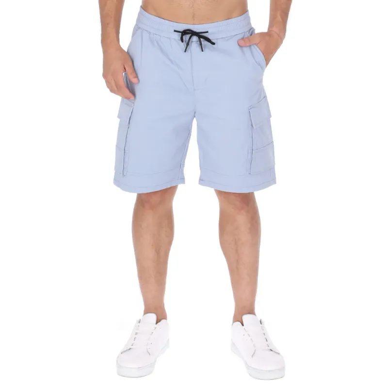 Pantalones cortos de hombre color azul claro para verano