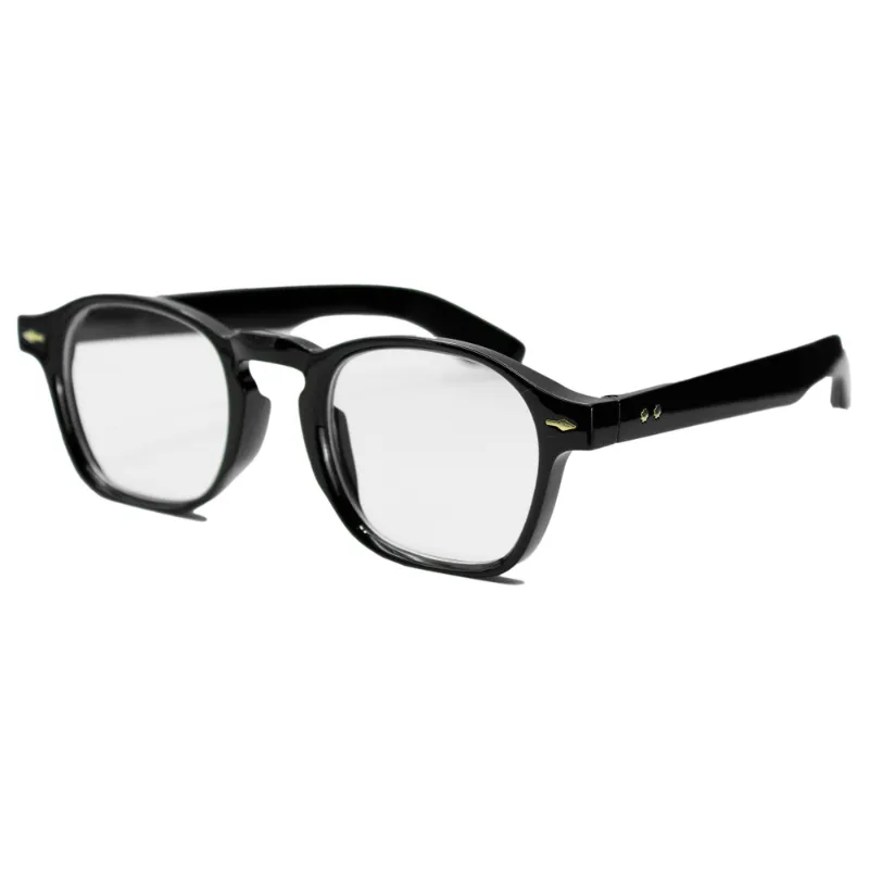 Gafas de lectura negras para ecommerce sofisticado