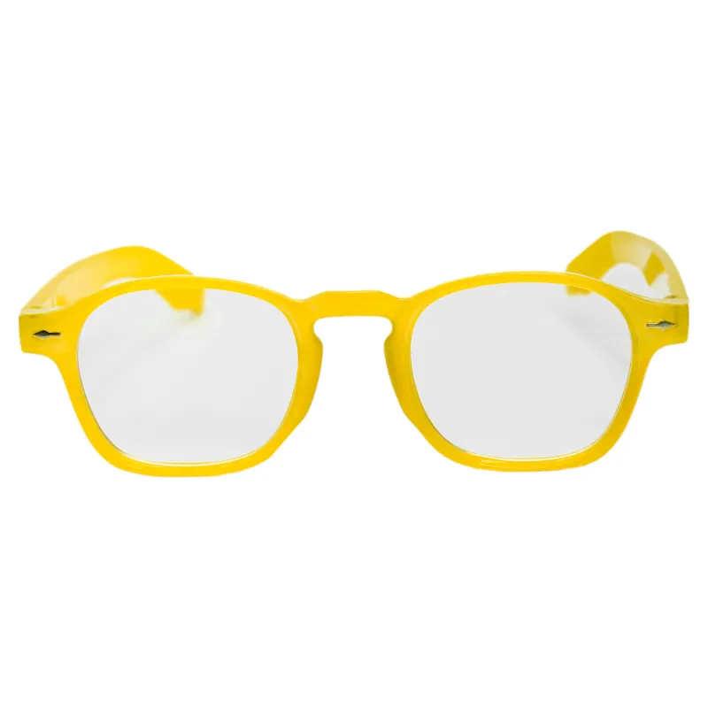 Gafas amarillas de moda para hombres y mujeres