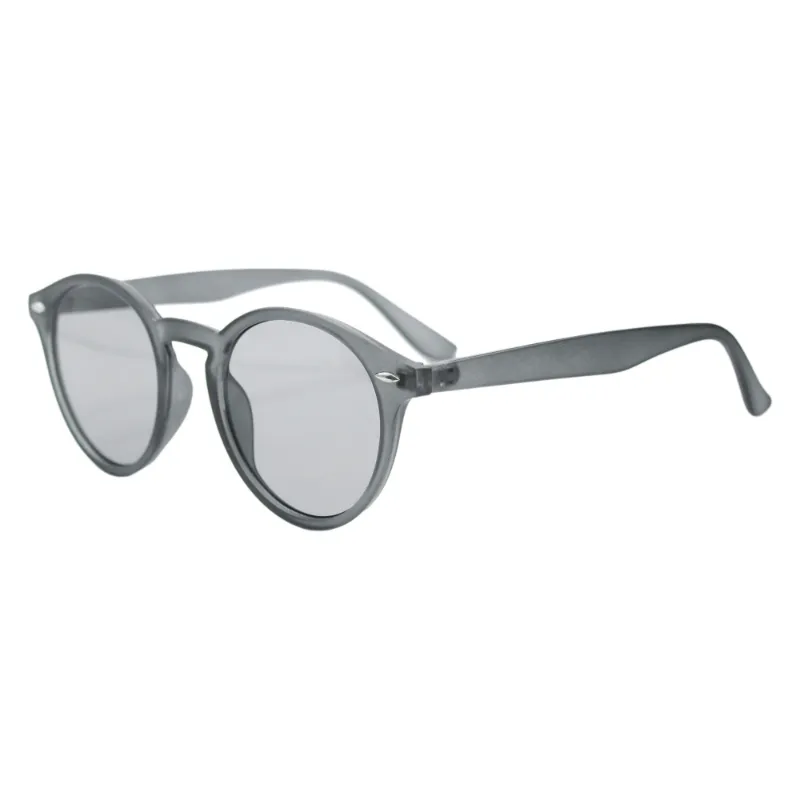 LEN CITYM4 06 (2) gafas de sol círculo gris estilo unisex ecommerce