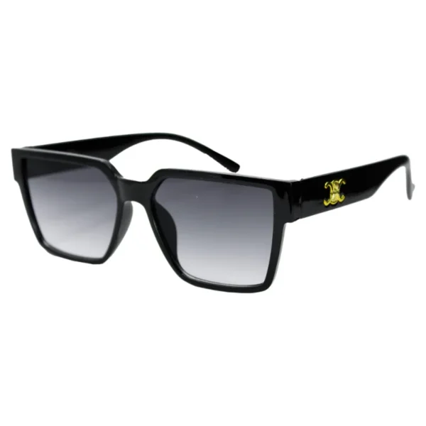 Gafas de sol modernas estilo oversize negras