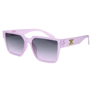 Gafas de sol moradas estilo moderno para mujer