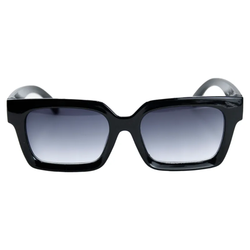 Gafas de sol negras estilo moderno para mujer