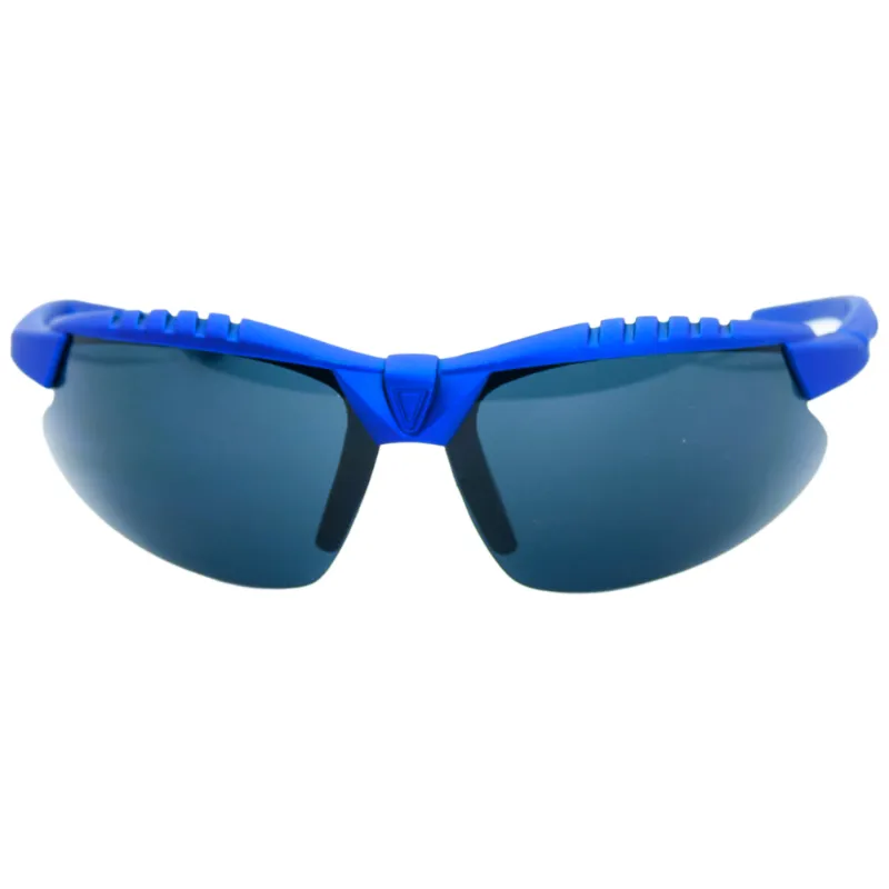 gafas de sol deportivas color azul lentes oscuros moda verano