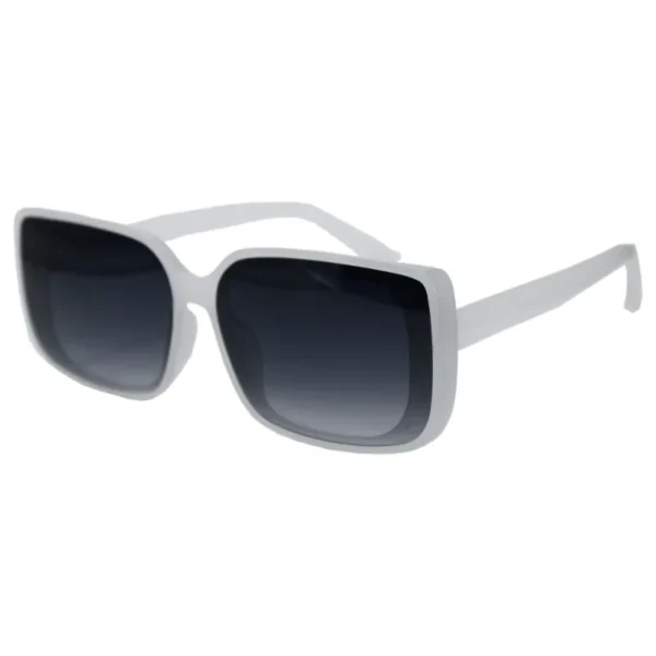 Gafas de sol modernas estilo oversized gris