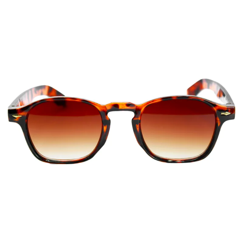 Gafas de sol estilo vintage con lente degradado