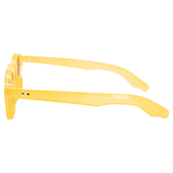 gafas de sol amarillas diseño moderno protección UV estilo único