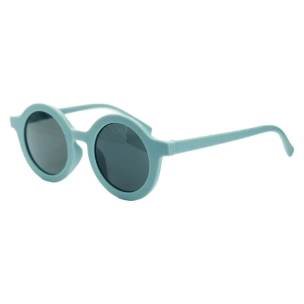 gafas de sol redondas color aqua para mujer