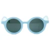 Gafas de sol azules modernas para verano