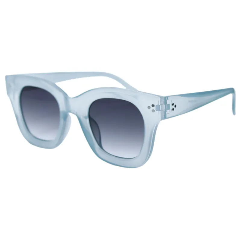Gafas de sol transparentes elegantes para mujer