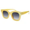 gafas de sol amarillas moda 2023 protección UV estilo único