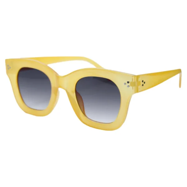 gafas de sol amarillas moda 2023 protección UV estilo único