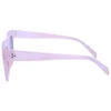 Gafas de sol transparentes estilo moderno para verano