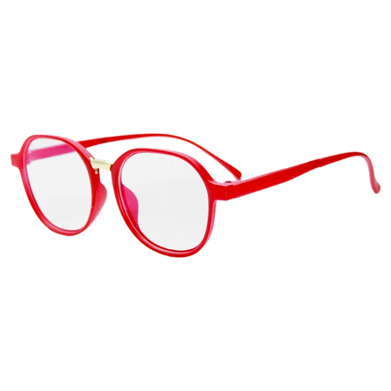 gafas de sol rojas estilo retro para mujer