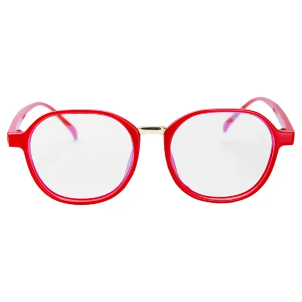 gafas rojas de moda para prescripción, accesorios de eyewear, lentes ópticos coloridos, gafas de sol modernas, complementos de estilo, gafas trendies