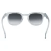 Lentes de sol transparentes con gradiente gris