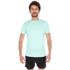 Camiseta básica de hombre color menta para deporte