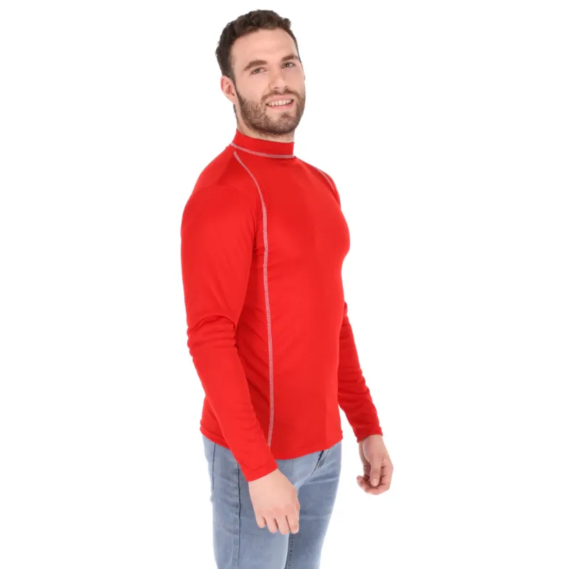 camiseta roja de hombre ajustada, ropa deportiva, estilo moderno, compra online