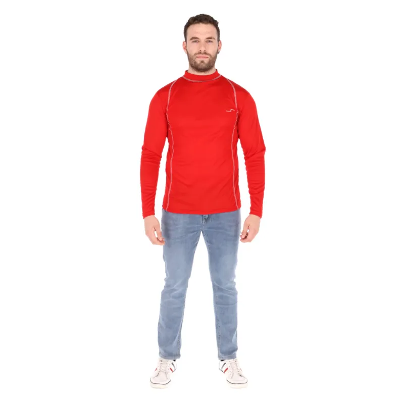 camiseta roja de hombre para deporte moda masculina ropa casual