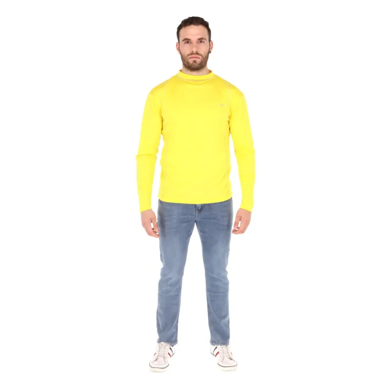 camiseta amarilla para hombre moda casual