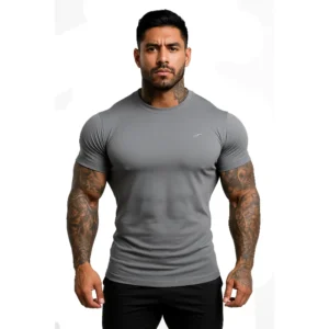 Playera deportiva cuello redondo para hombre