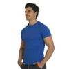 camiseta azul para hombre estilo casual