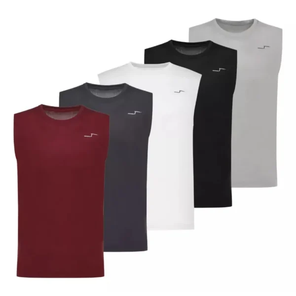 Camisetas sin mangas multicolor para hombre